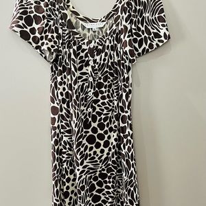Trina Terk Animal Print Dress, Cover up, Lounge wear
